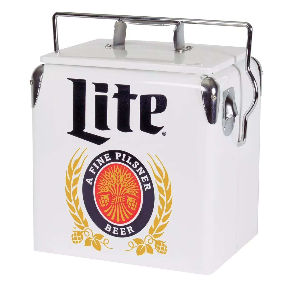 13 Liter Miller Lite Ice Chest KOLMLVIC-13 Total Chef