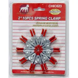 2" Spring Clamps - 10 Pack