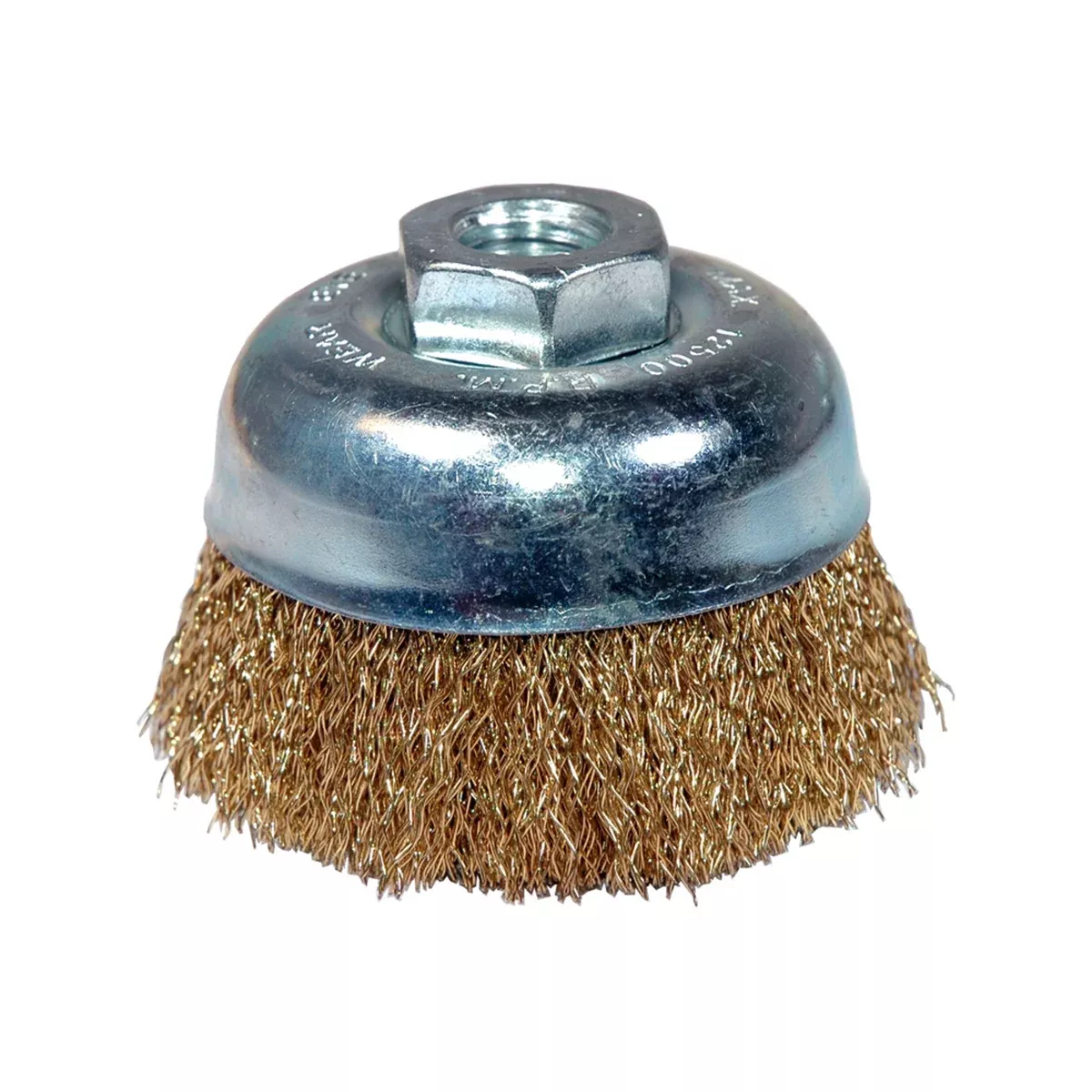 3" Coarse Crimped End Wire Cup Brush (EA) KTI79225 K Tool International