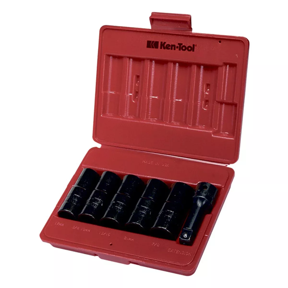 6 Pc. Double-Duty Flip Socket Set KEN30111 Ken-tool
