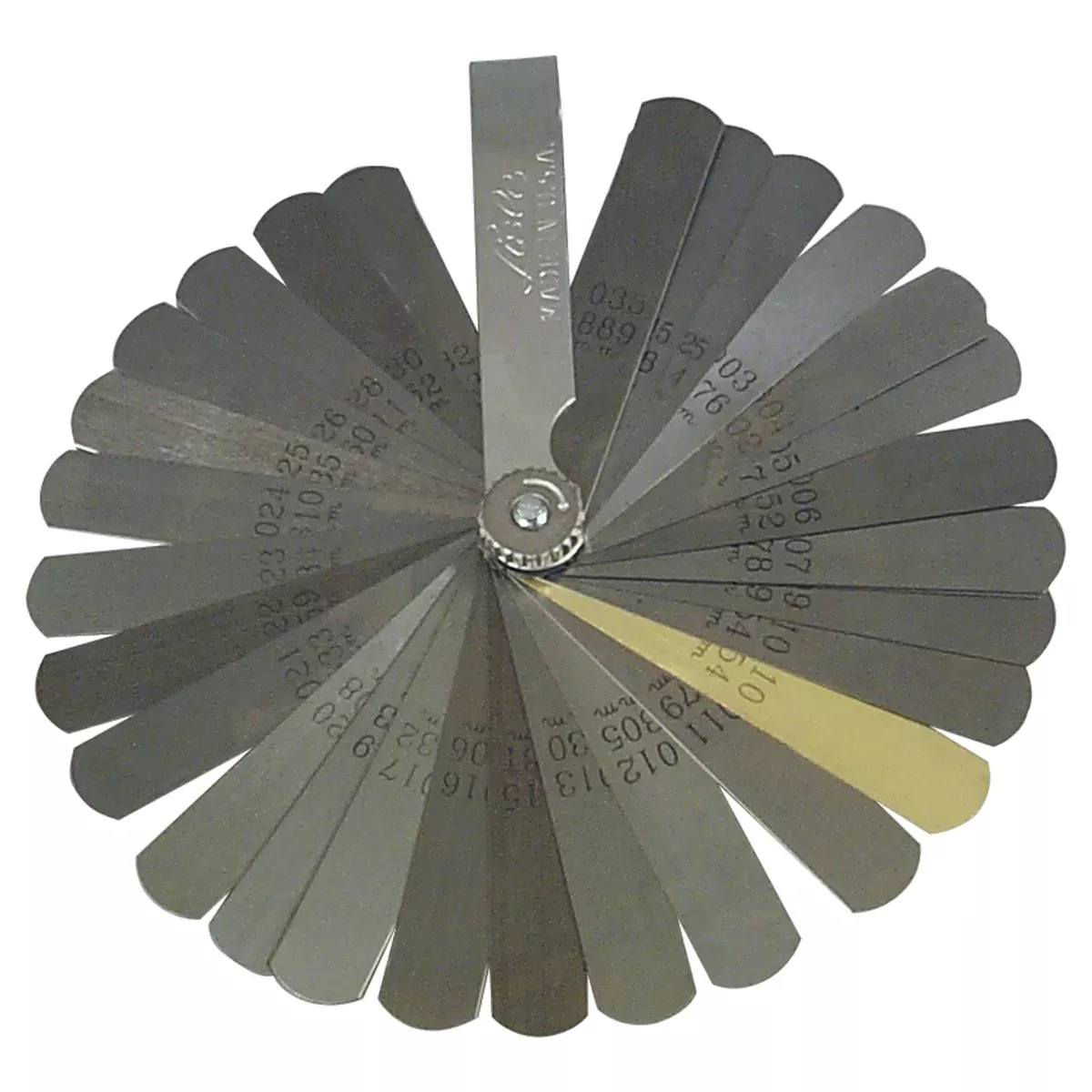 Blade Type .0015 to .035 Deluxe Feeler Gauge LIS68100 Lisle