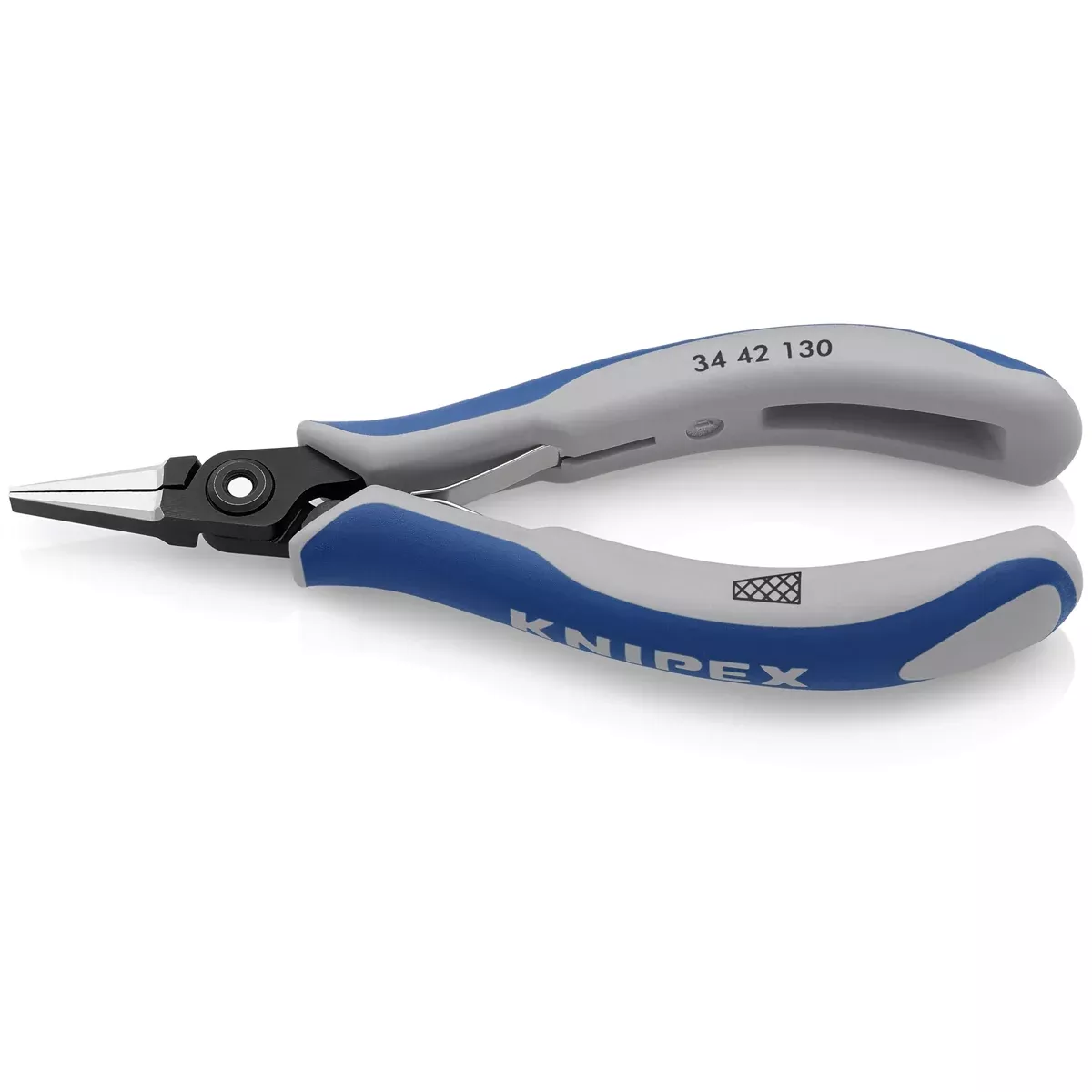 Knipex 5 in. Precision Electronics Gripping Pliers KNP3442130 Knipex