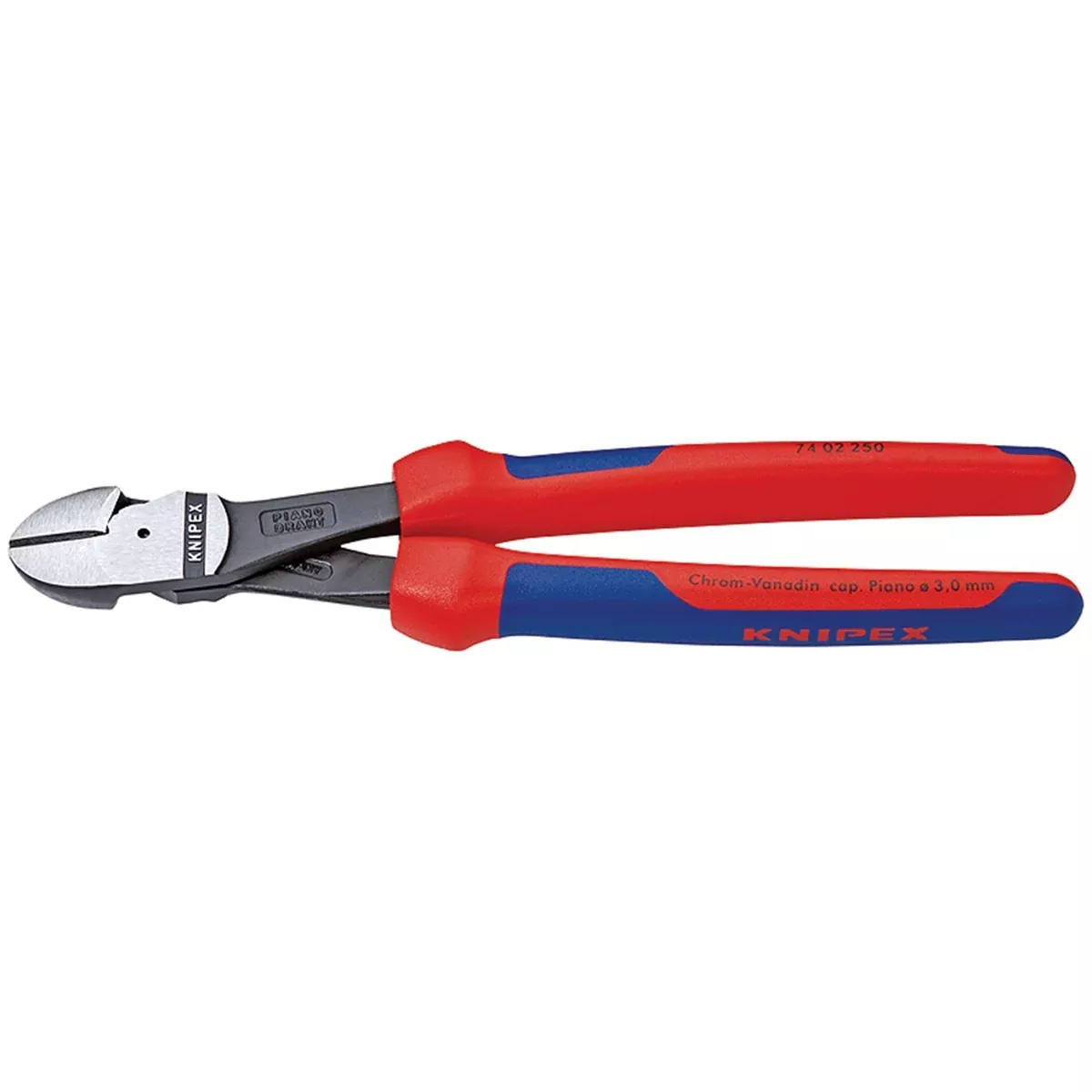 Knipex 7 in. Ultra High Leverage Ergo Grip Diagonal Cutter Pliers KNP7402-7 Knipex
