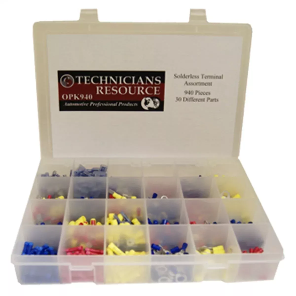 The Main ResourceLarge Solderless Terminal Assortment (940 Pcs)