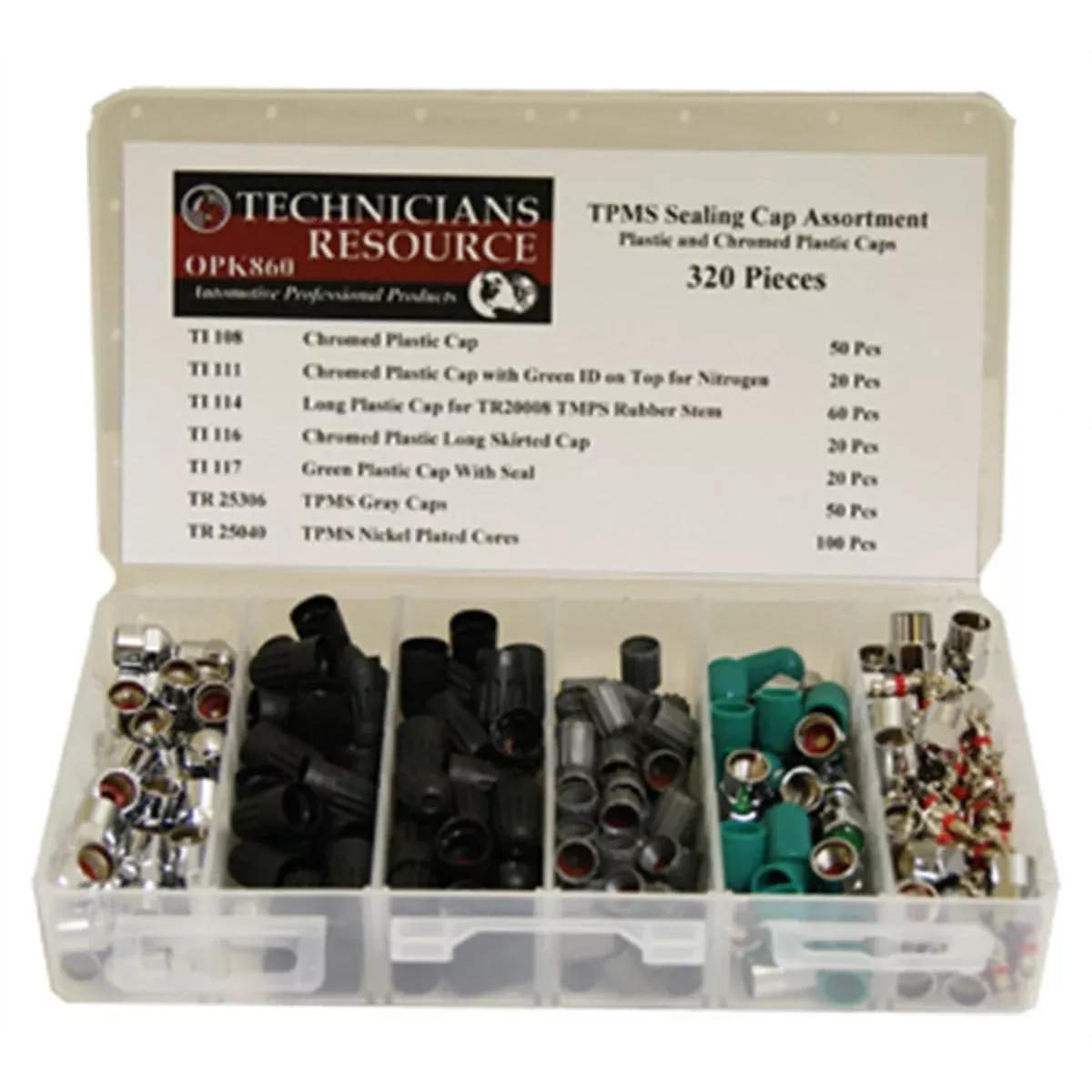 The Main ResourceTpms Sealing Cap And Core Kit (320-Pc)