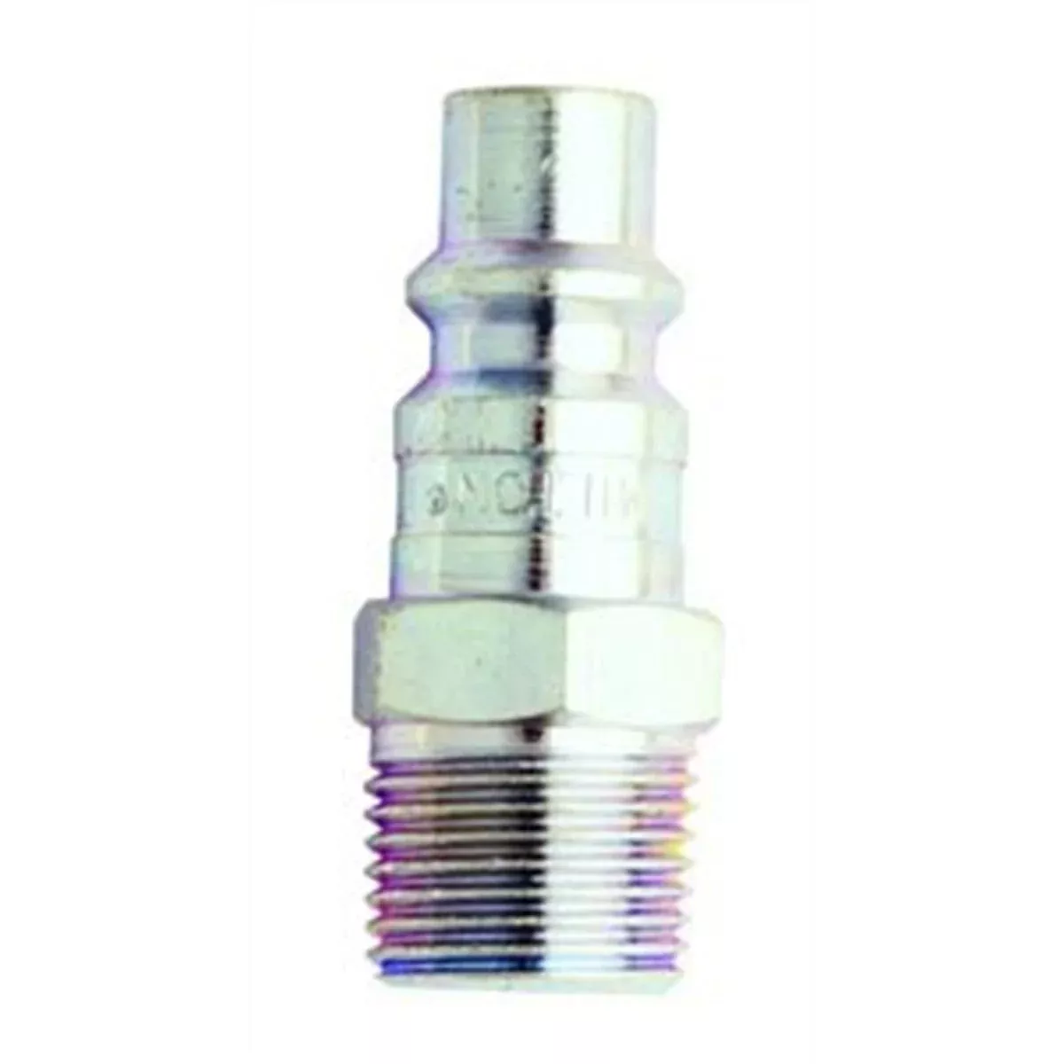 Milton Industries S-1837 3/8" Male Plug H-Style, 2/Cd