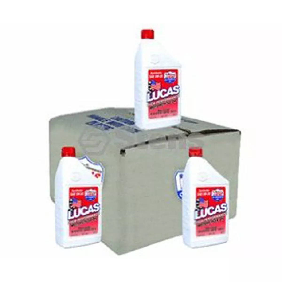 Motorcycle Oil, High Performance, Synthetic 5-30WT, Case of 6, Quart Size Bottles LUC10706 Lucas Oil
