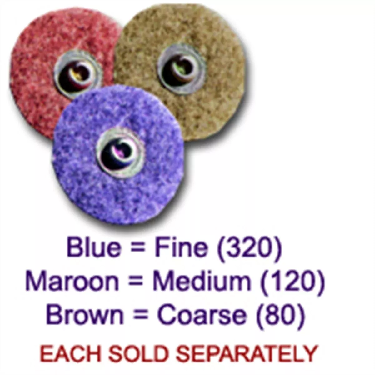 Norton Abrasives 9190 Bear Surface Disc 2" Medium 25/Box
