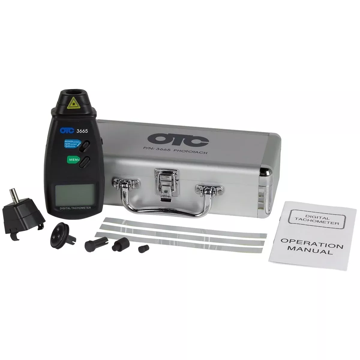 OTC 3665 Phototach Tachometer - Contact / Noncontact
