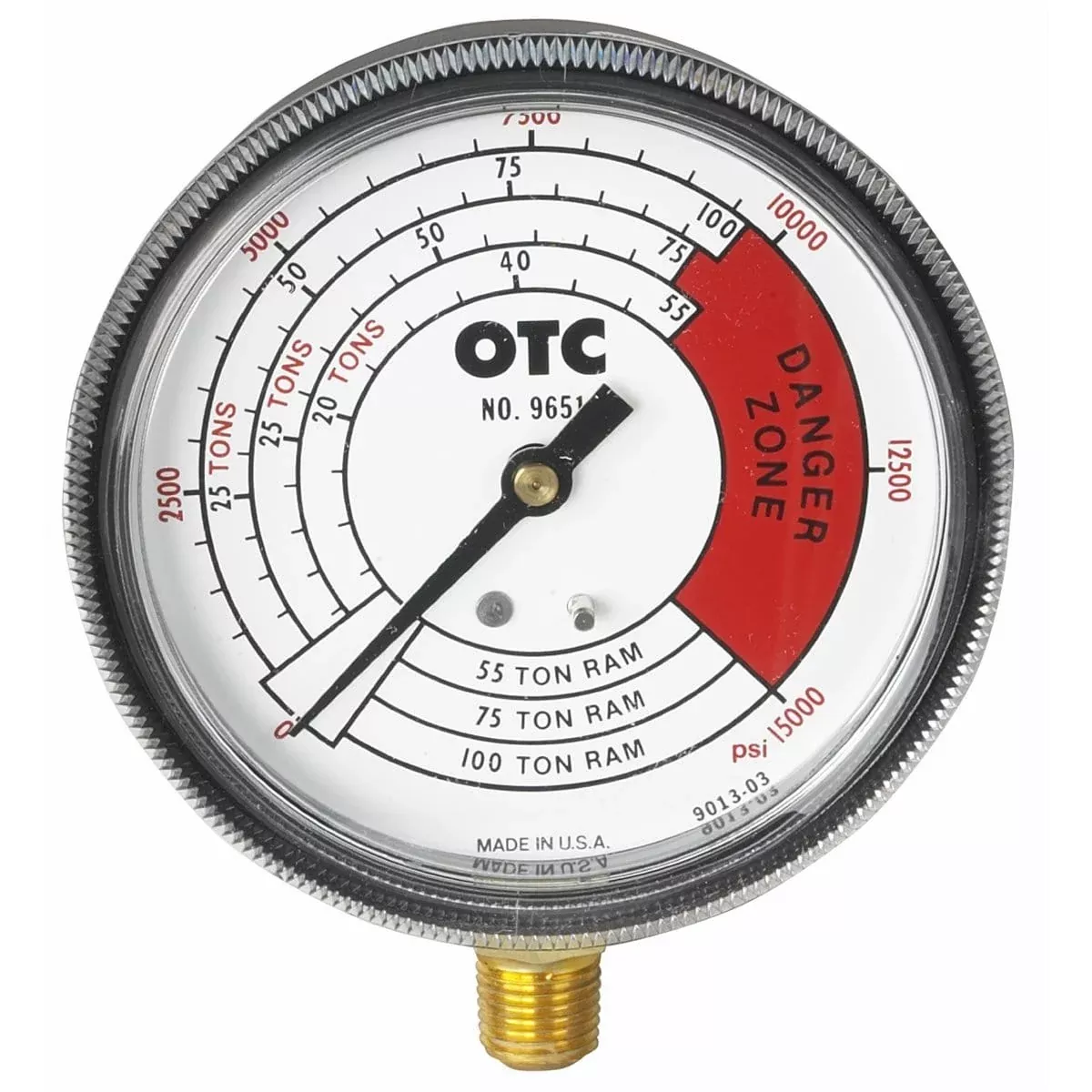 OTC 9651 Gauge Pressure And Tonnage 4 Scales