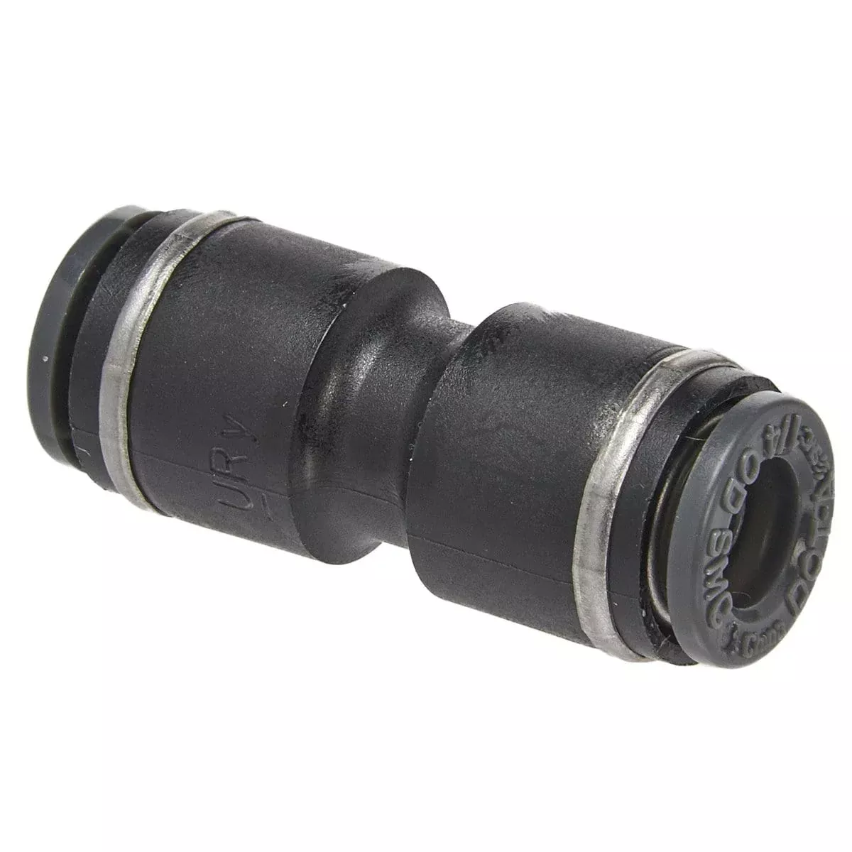 S.U.R. and R Auto Parts ABU200 Straight Union 1/4" Tube (2)