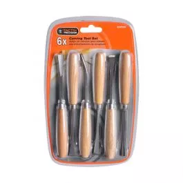 Tactix 6pc Carving Tool Set