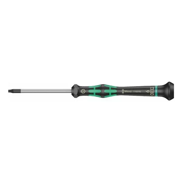 Wera 2067 Micro Security Torx Precision Screwdriver TX9x60mm 118048