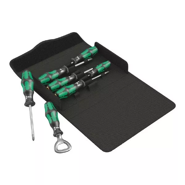 Wera 300/7 Screwdriver Set Kraftform Plus, 7 Pce 105624