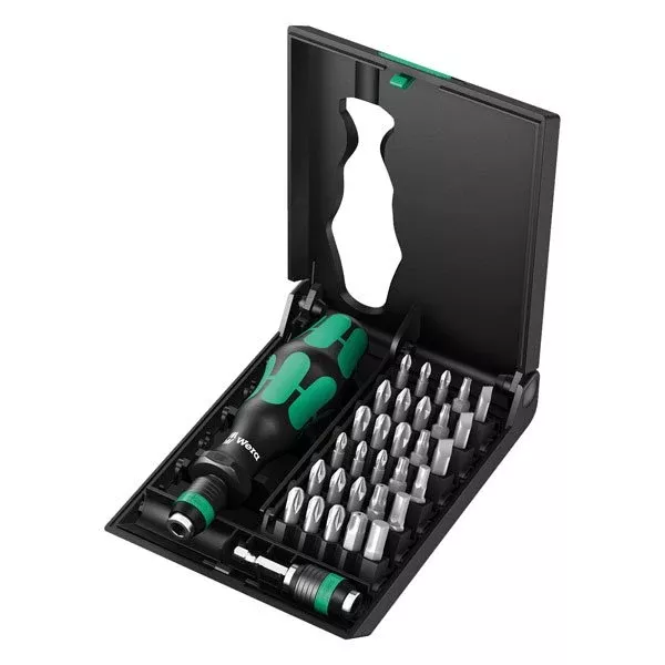 Wera 32 Piece Kraftform Interchangeable Screwdriver & Bit Set 057110