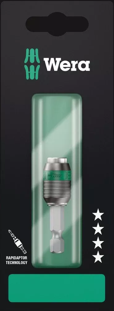 Wera 889/4/1 K SB Rapidaptor Universal Bit Holder 1/4"x50mm 073421