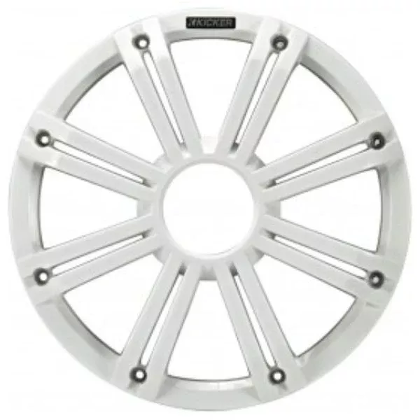 White Kmg10 10in (25Cm) Grille For Km10 And Kmf10 Sub